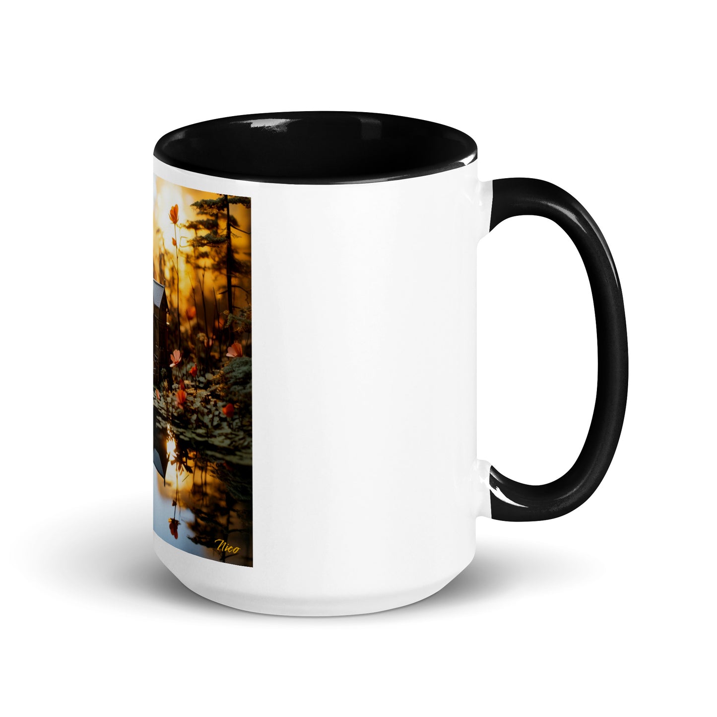 Born On A Bayou Series Print #7 - Mug with Color Inside