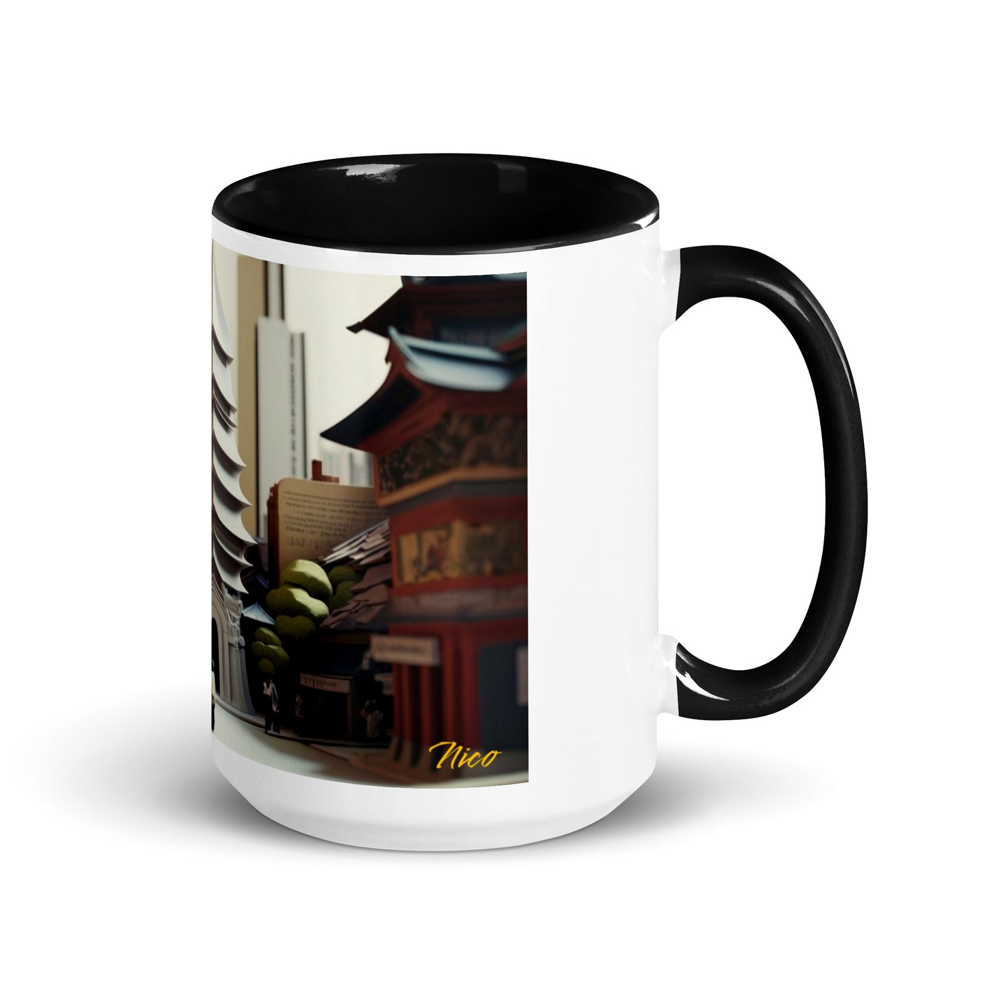 Via The Metropolis Series Print #6 - Mug with Color Inside