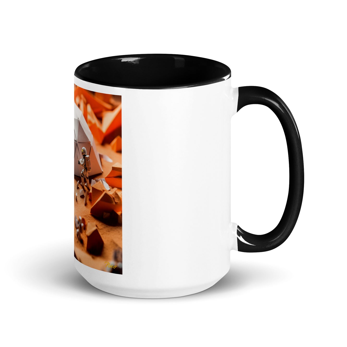 Elons' Dream Series Print #8 - Mug with Color Inside