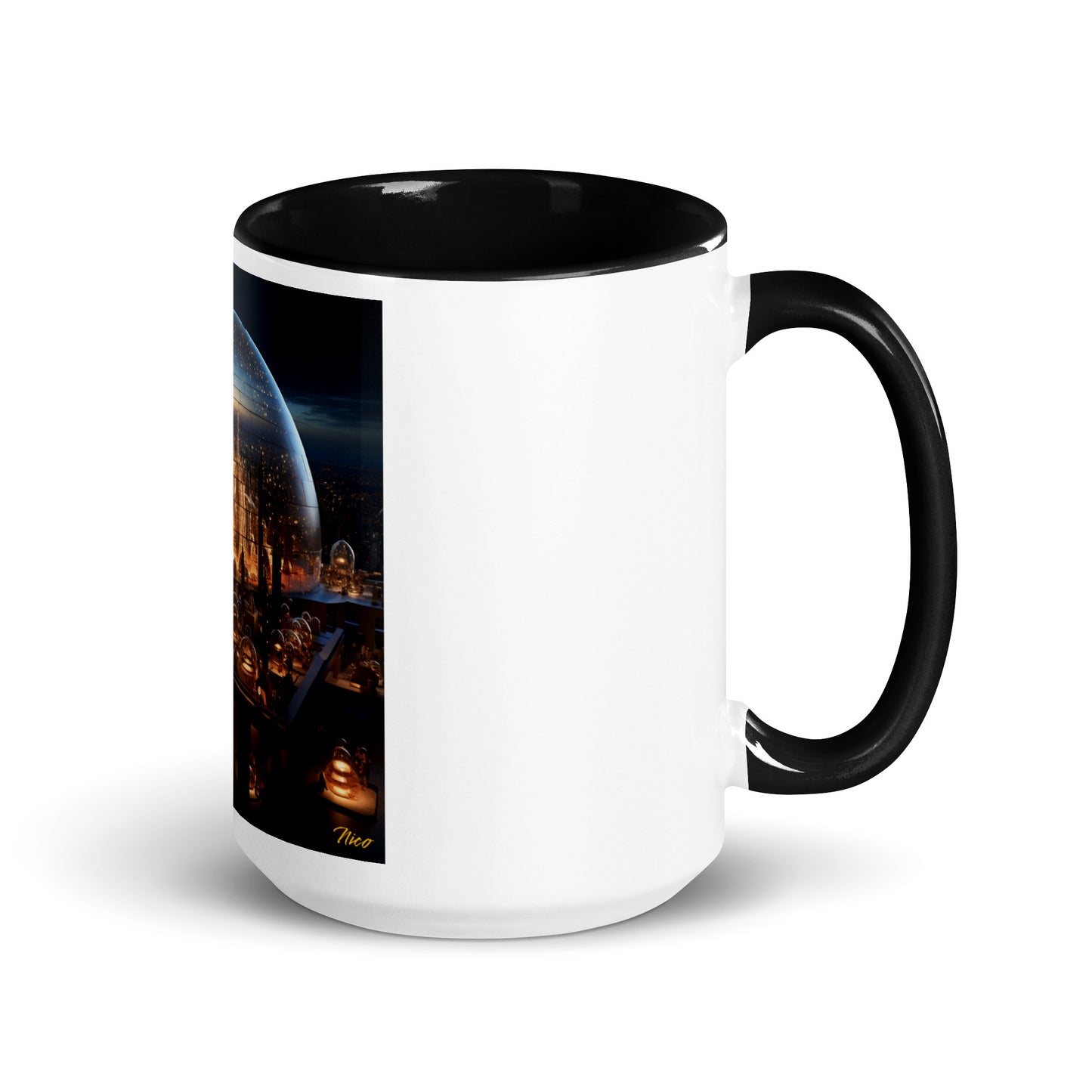 Elons' Dream Series Print #10 - Mug with Color Inside