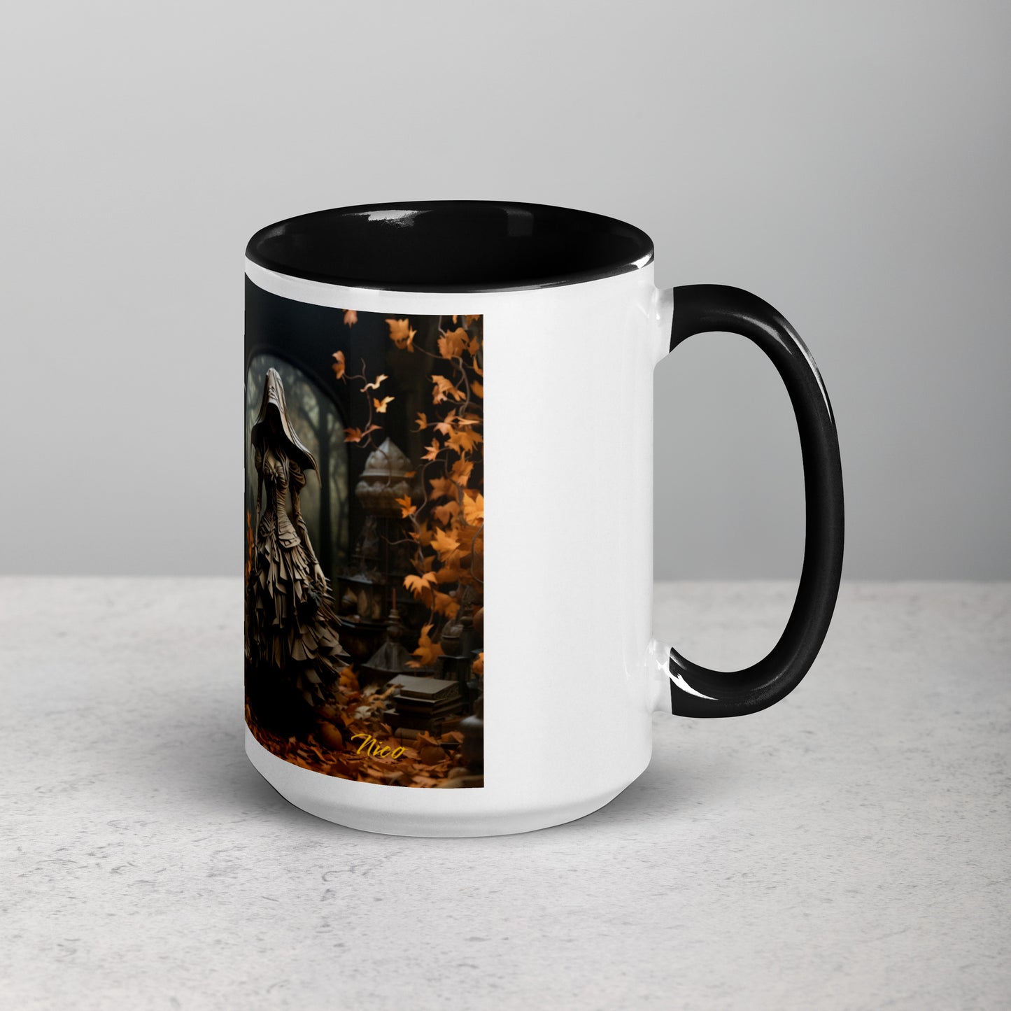 Halloween 2024 Series Print #7 - Mug with Color Inside