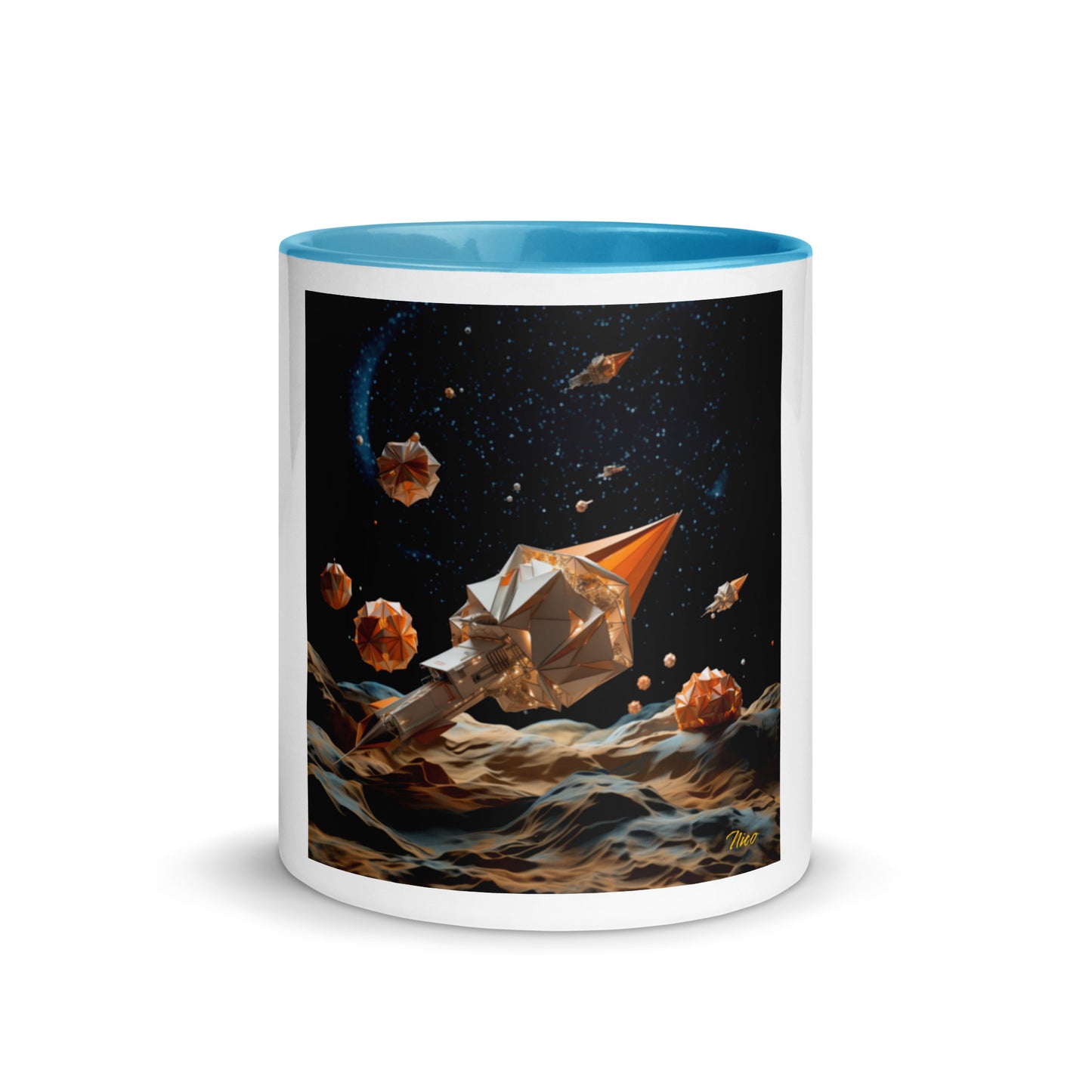 Elons' Dream Series Print #3 Mug with Color Inside