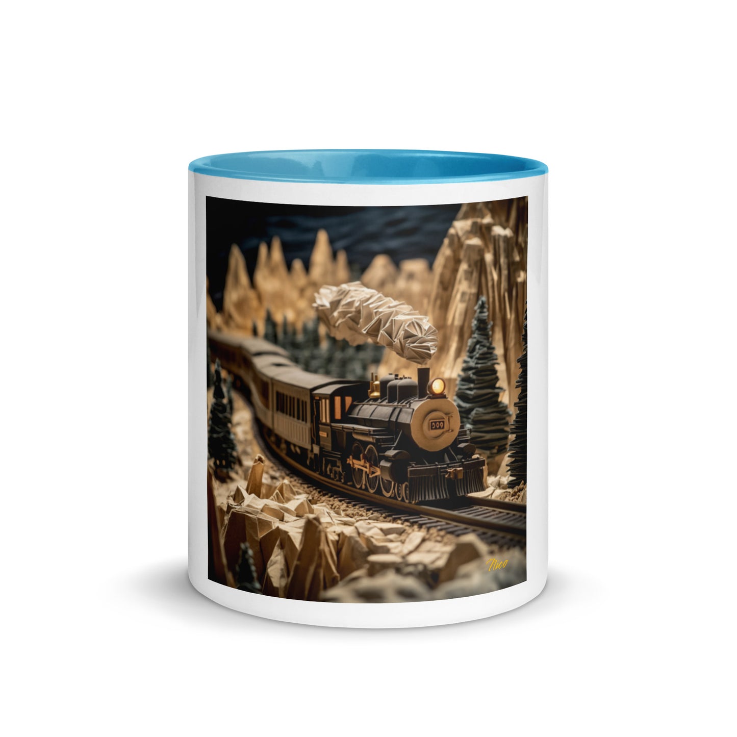 Orient Express Series Print #1Mug with Color Inside