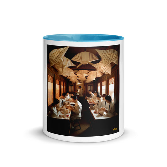 Orient Express Series Print #4 Mug with Color Inside