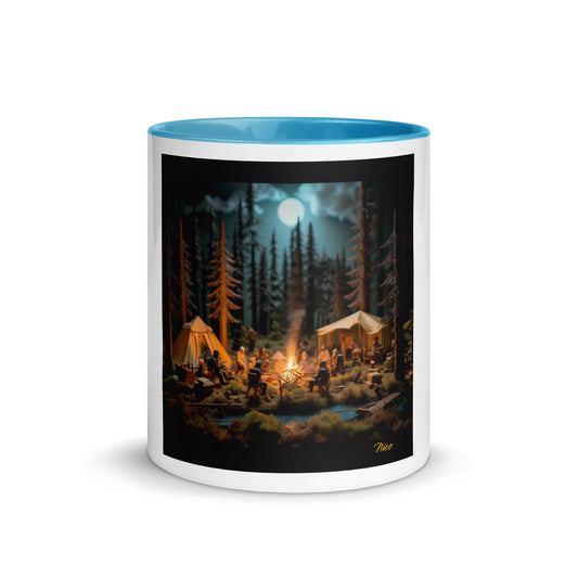 Under The Starry Skies Series Print #8 Mug with Color Inside