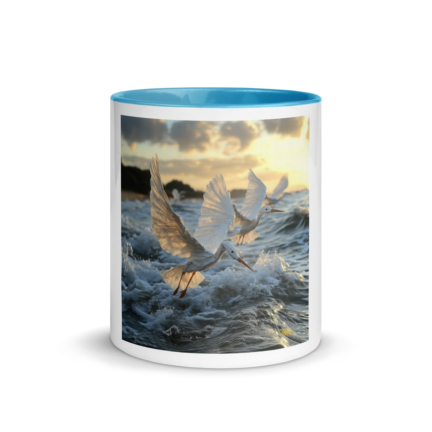 By The Seaside Series Print #10 - Mug with Color Inside