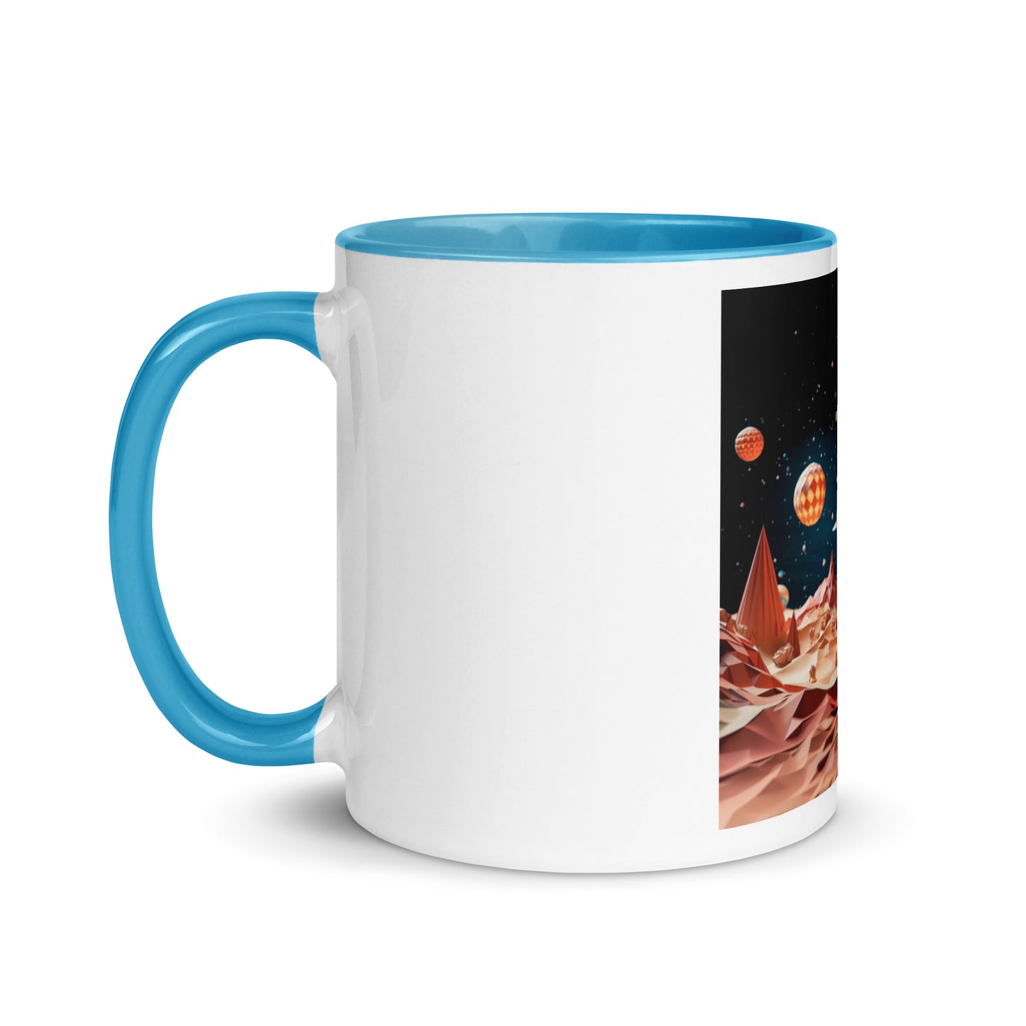 Elons' Dream Series Print #5 Mug with Color Inside