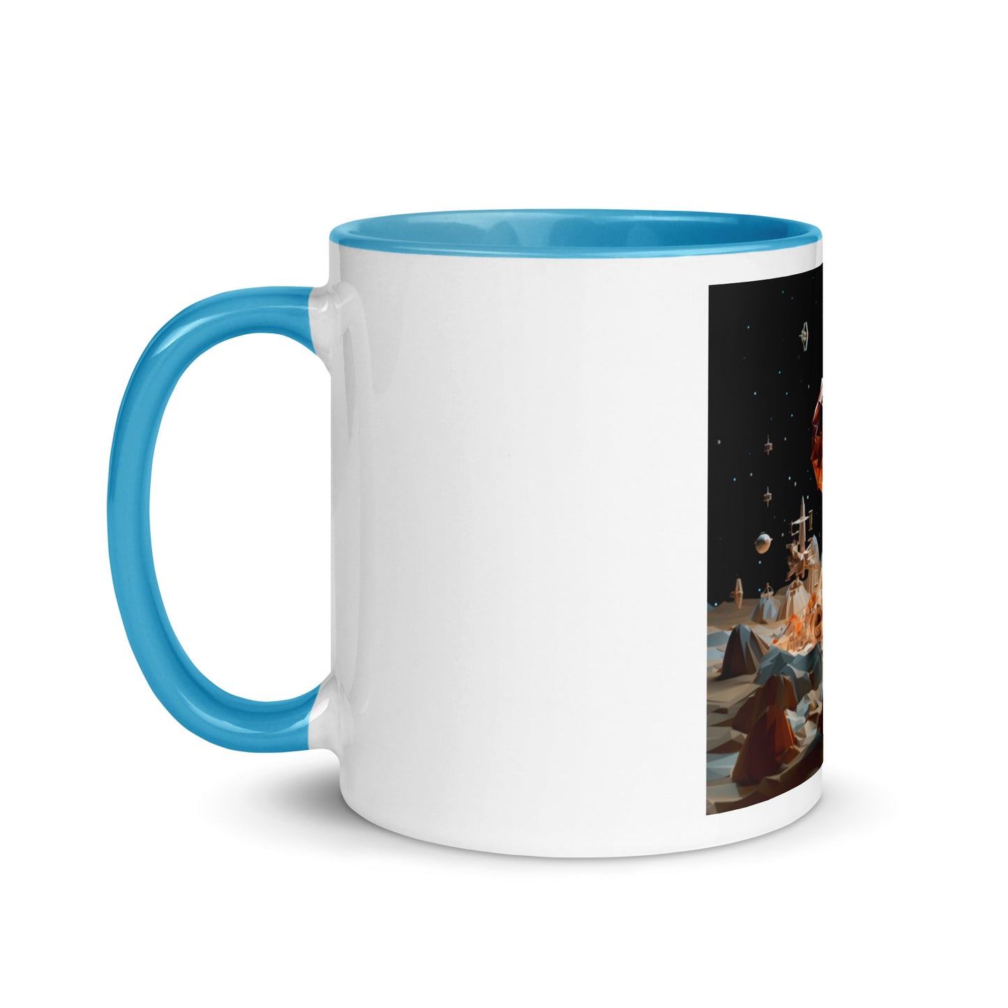 Elons' Dream Series Print #7 Mug with Color Inside