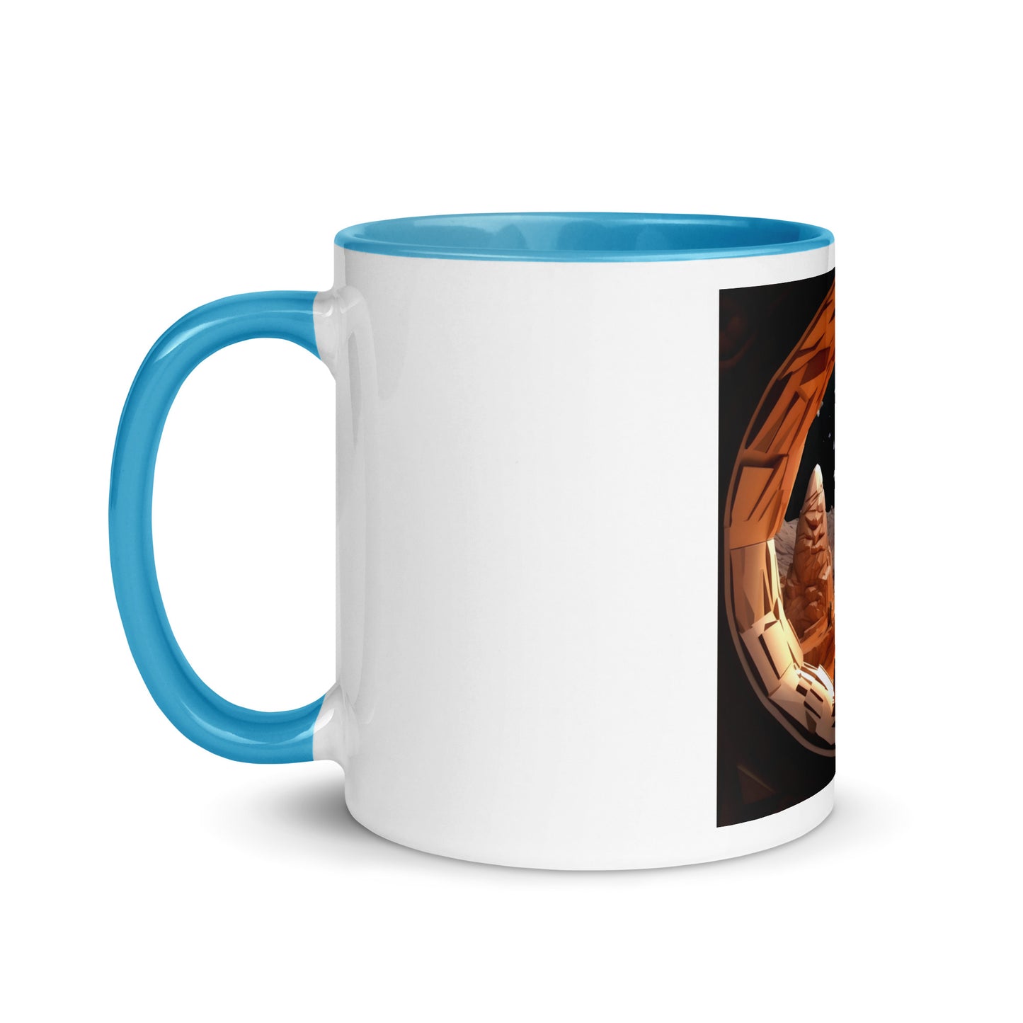 Elon's Dream Series Print #4 Mug with Color Inside