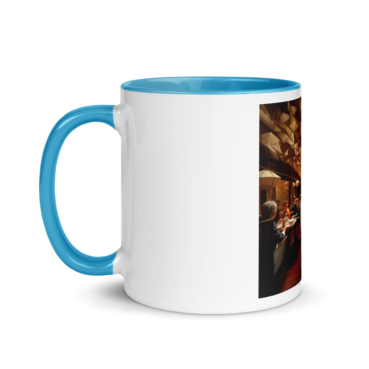 Oriient Express Series Print #2 Mug with Color Inside