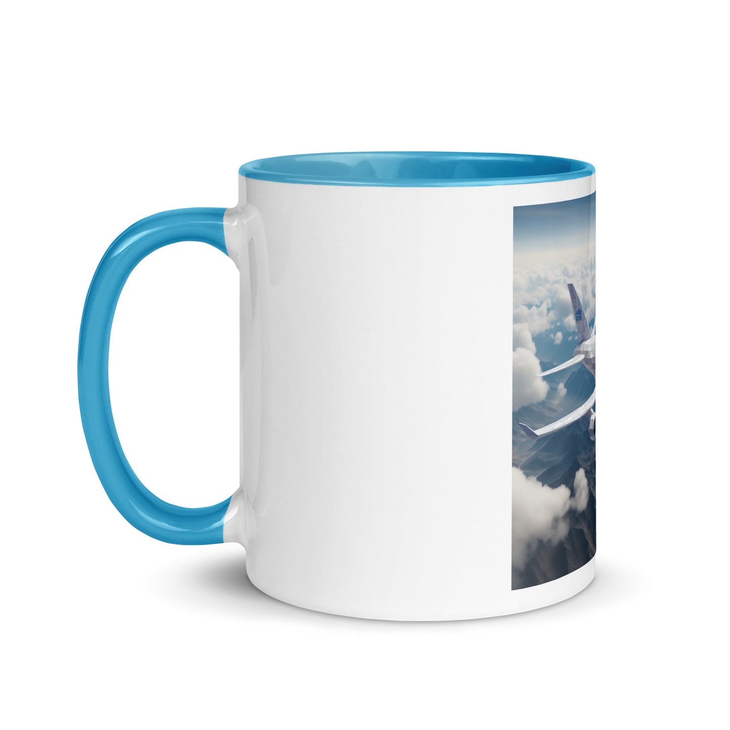 Frequent Flyer Miles Series Print #7 Mug with Color Inside