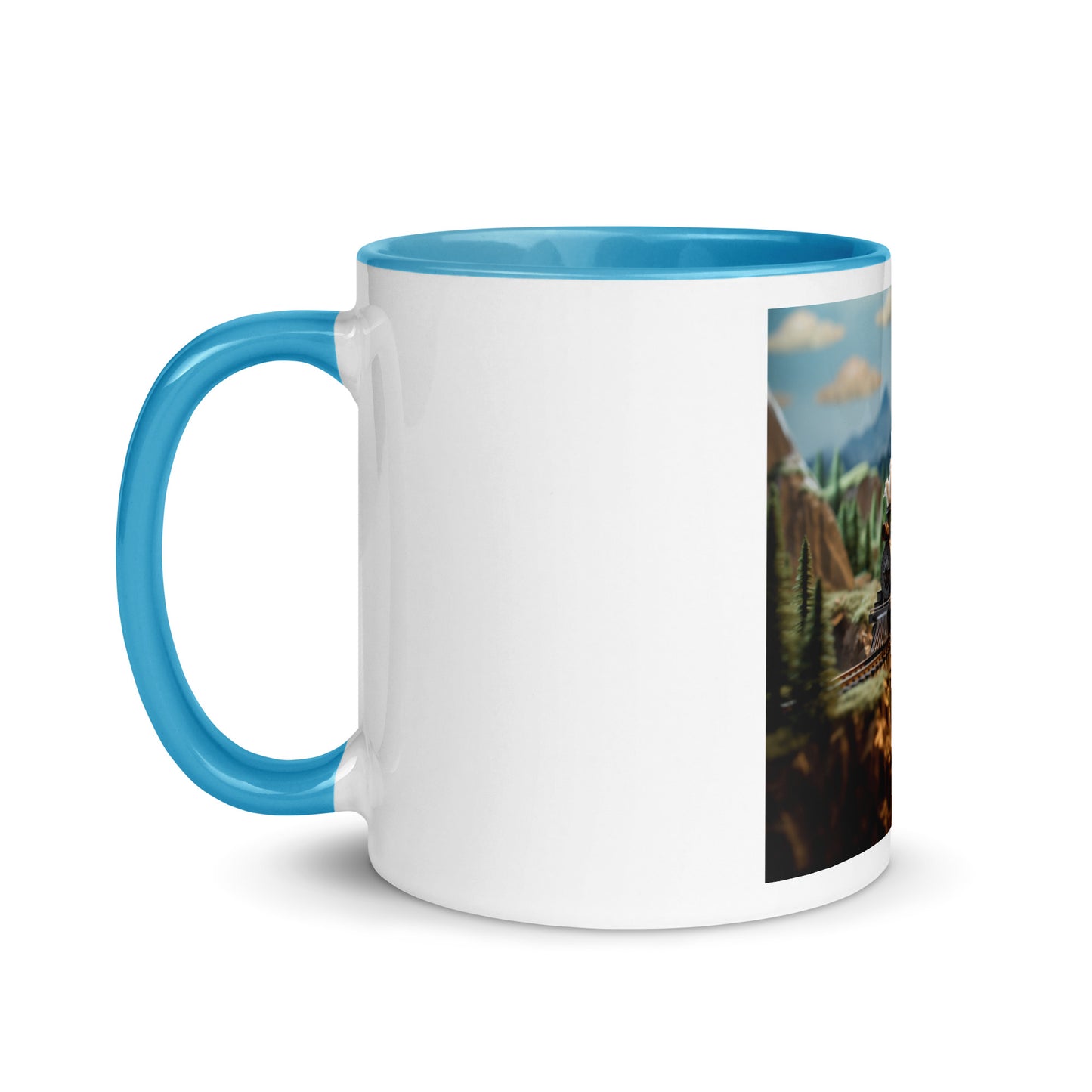 Orient Express Series Print #5 - Mug with Color Inside