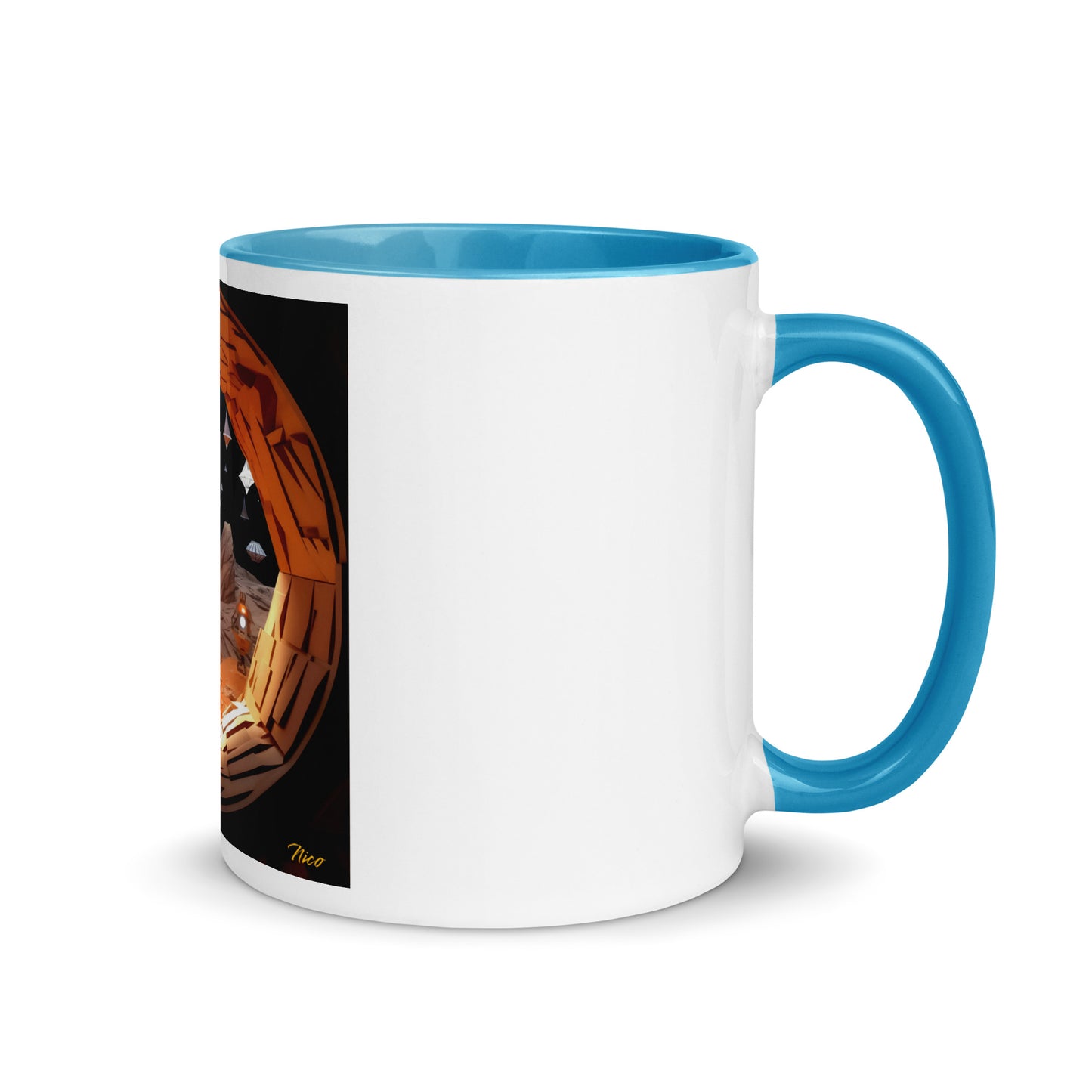 Elon's Dream Series Print #4 Mug with Color Inside