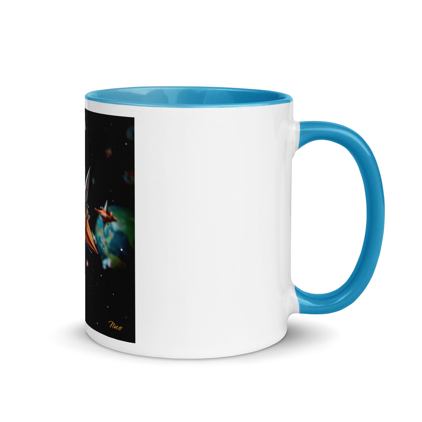 Elons' Dream Series Print #1 Mug with Color Inside