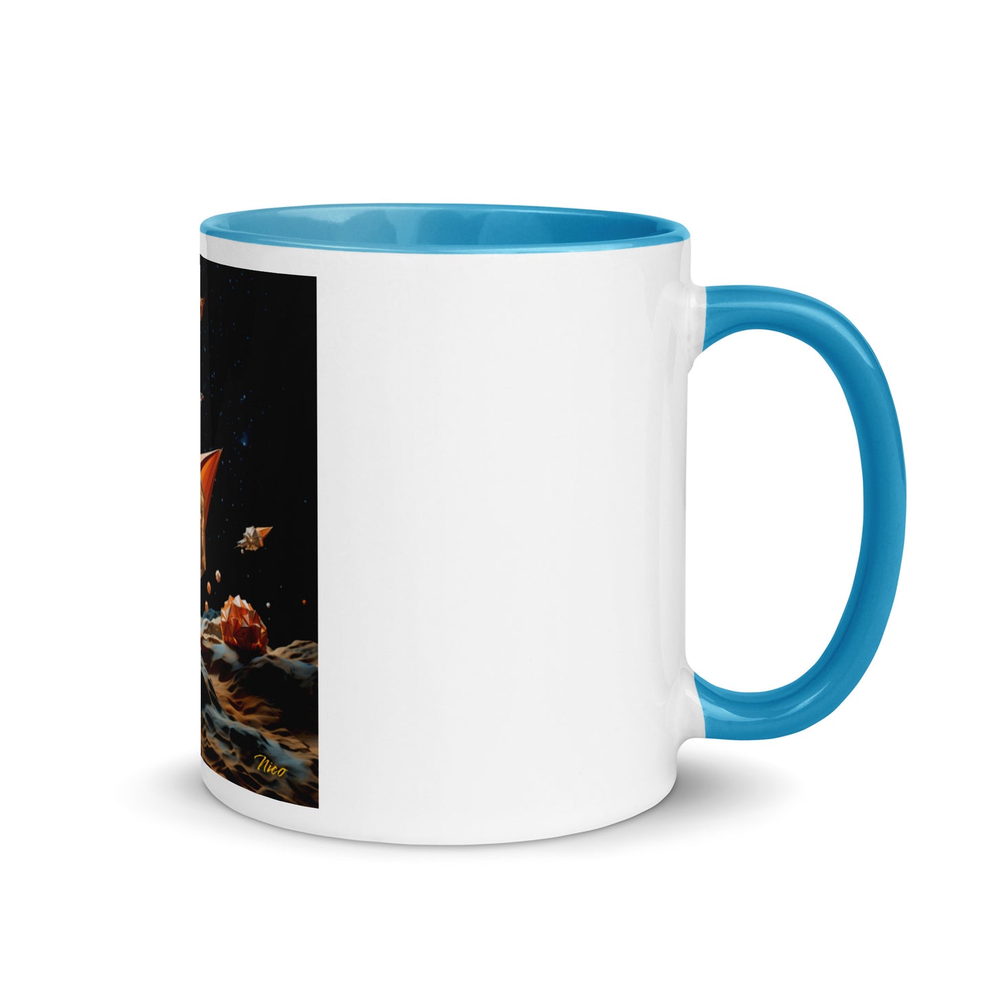 Elons' Dream Series Print #3 Mug with Color Inside