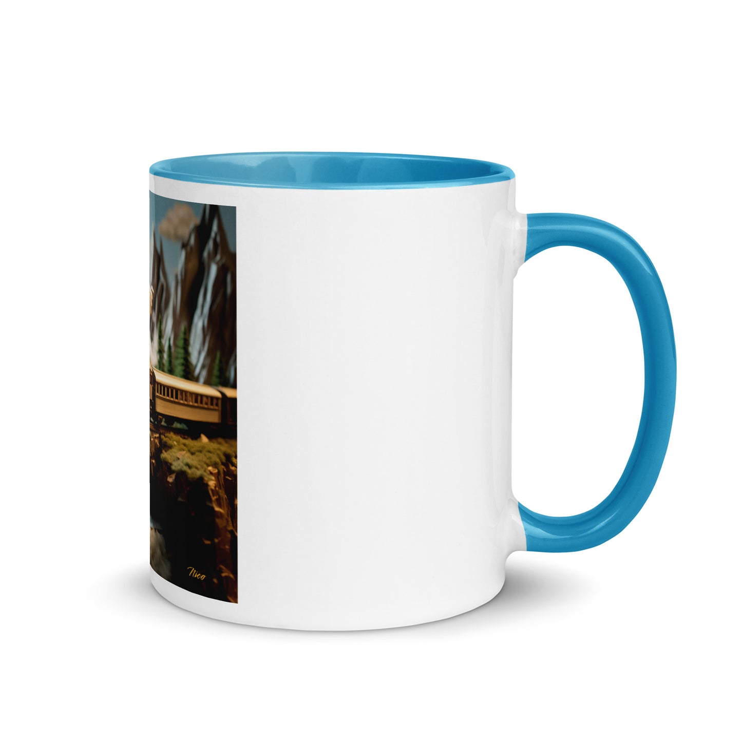 Orient Express Series Print #5 - Mug with Color Inside