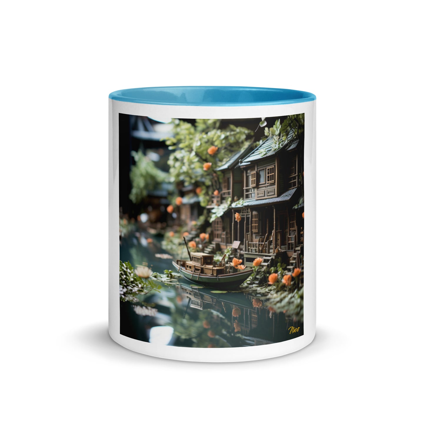 Born On A Bayou Series Print #9 - Mug with Color Inside