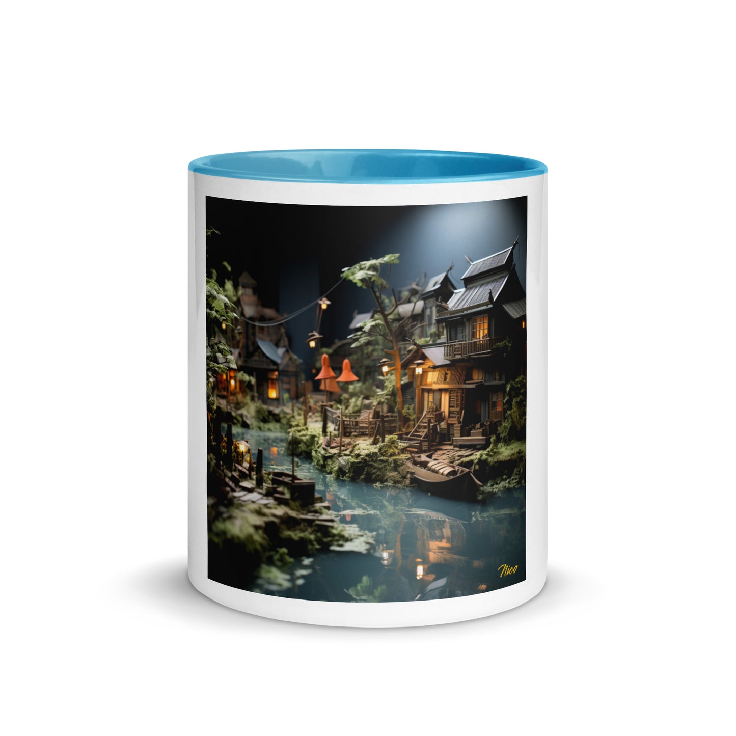 Born On A Bayou Series Print #6 - Mug with Color Inside