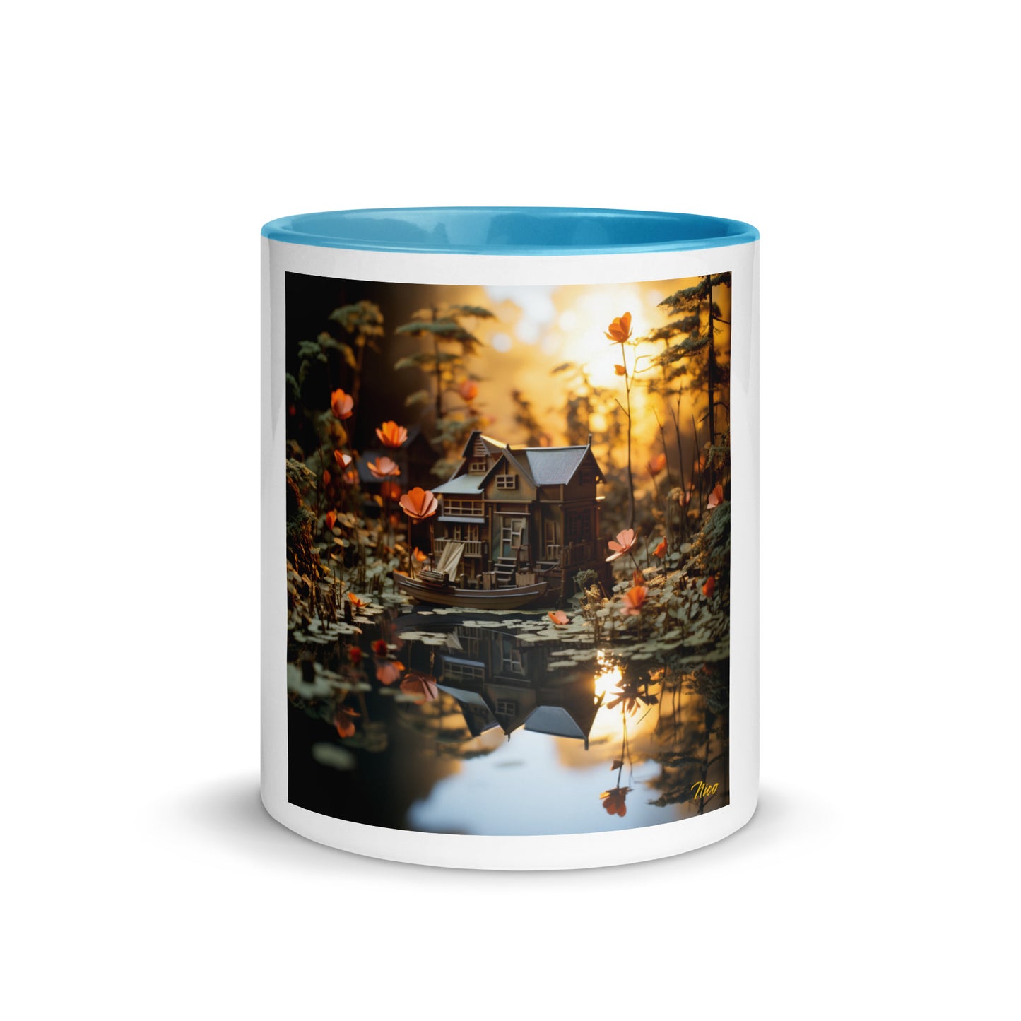 Born On A Bayou Series Print #7 - Mug with Color Inside