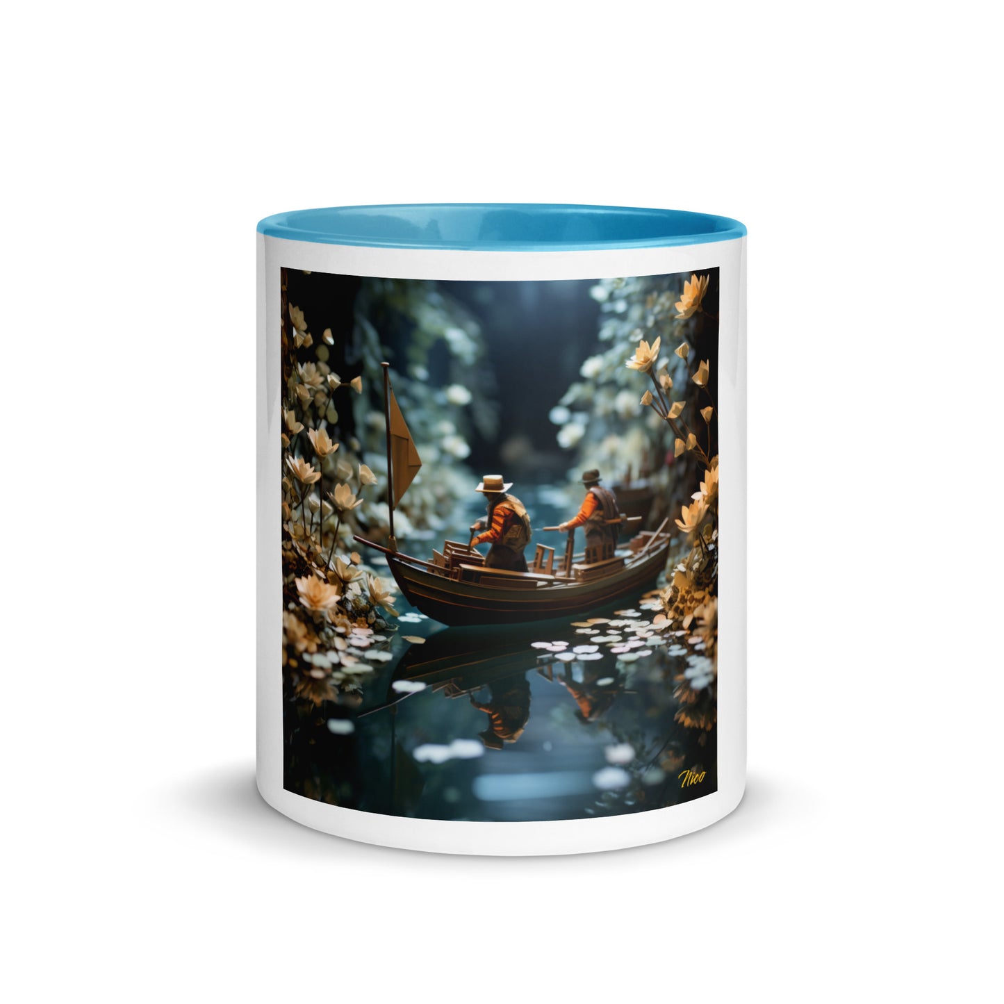 Born On A Bayou Series Print #10 - Mug with Color Inside