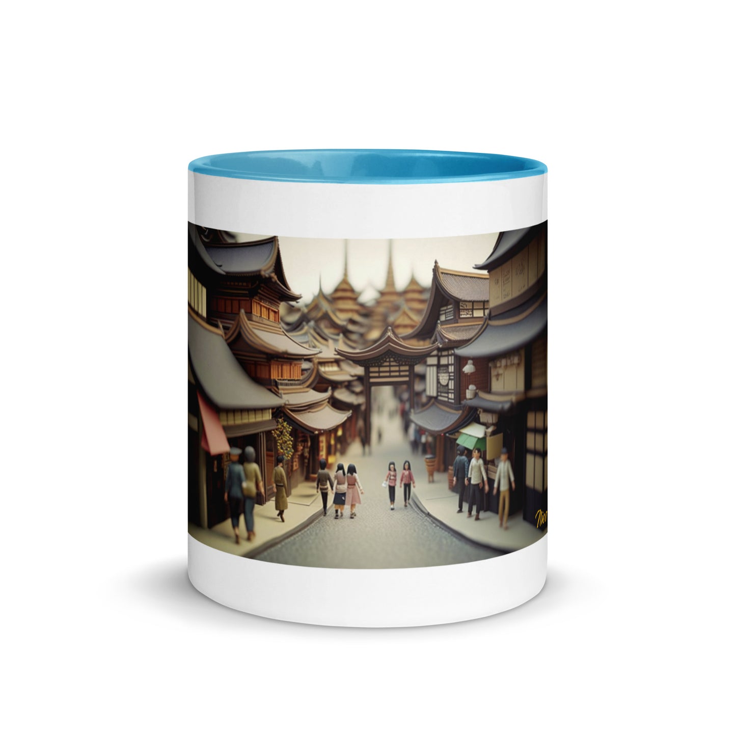 Via The Metropolis Series Print #9 - Mug with Color Inside