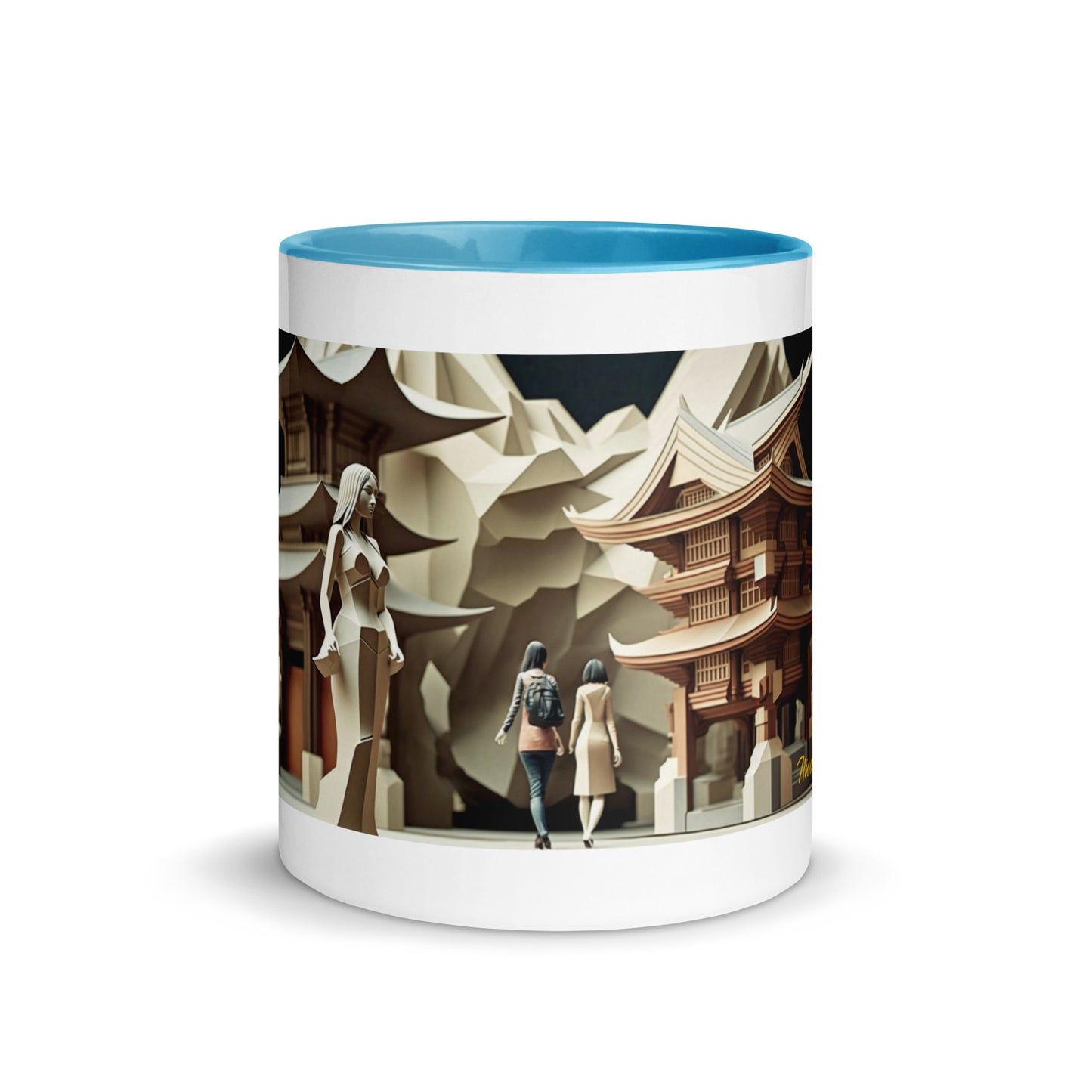 Via The Metropolis Series Print #2 - Mug with Color Inside