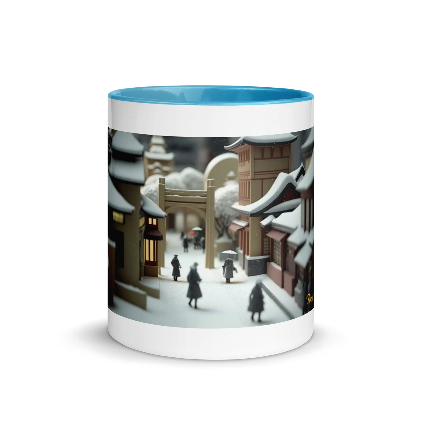 Asian Snow Series Print #9 - Mug with Color Inside