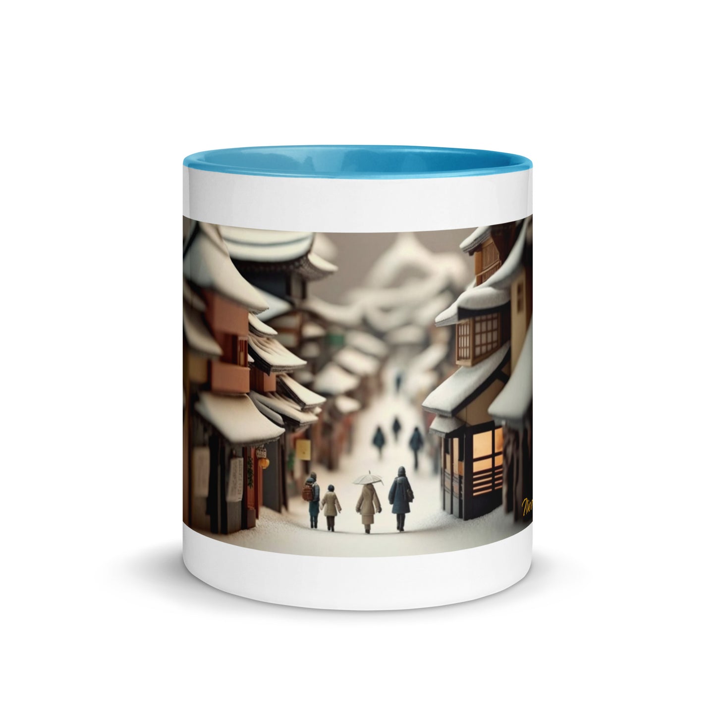 Asian Snow Series Print #6 - Mug with Color Inside