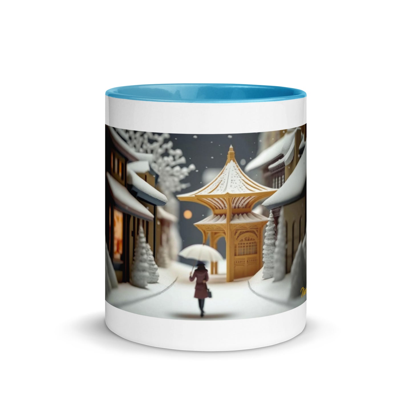 Asian Snow Series Print #5 - Mug with Color Inside