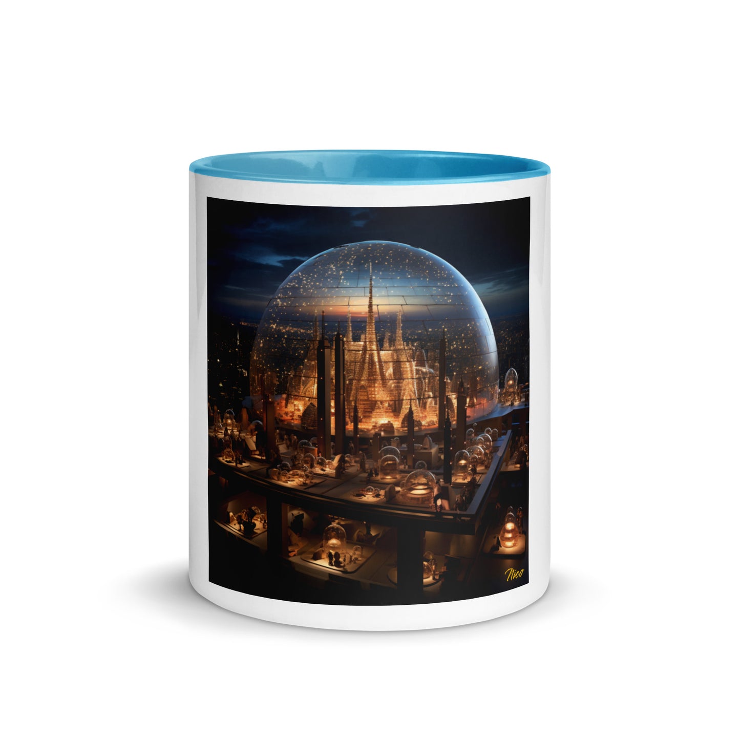 Elons' Dream Series Print #10 - Mug with Color Inside