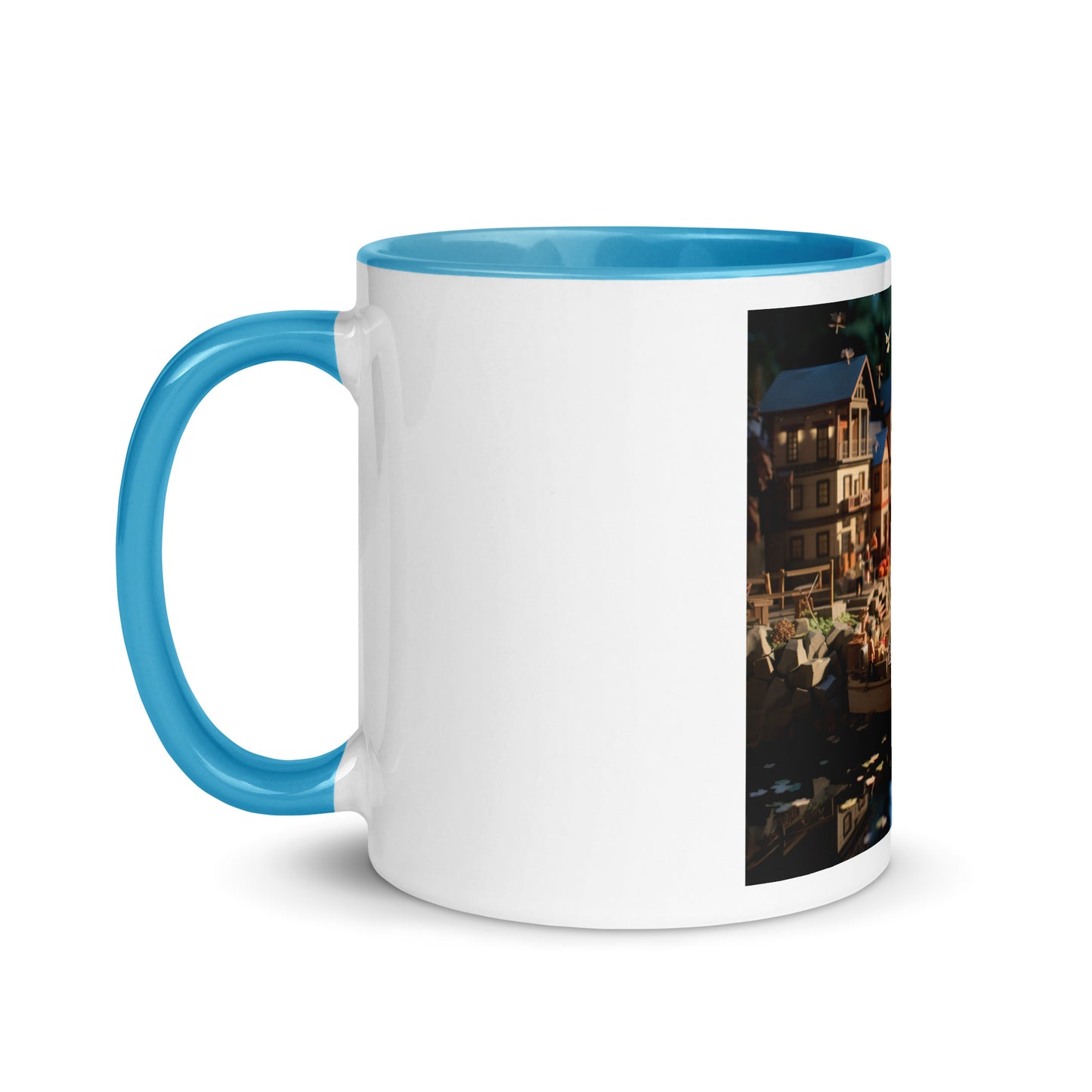 On The Docks By The Bay Series Print #7 - Mug with Color Inside