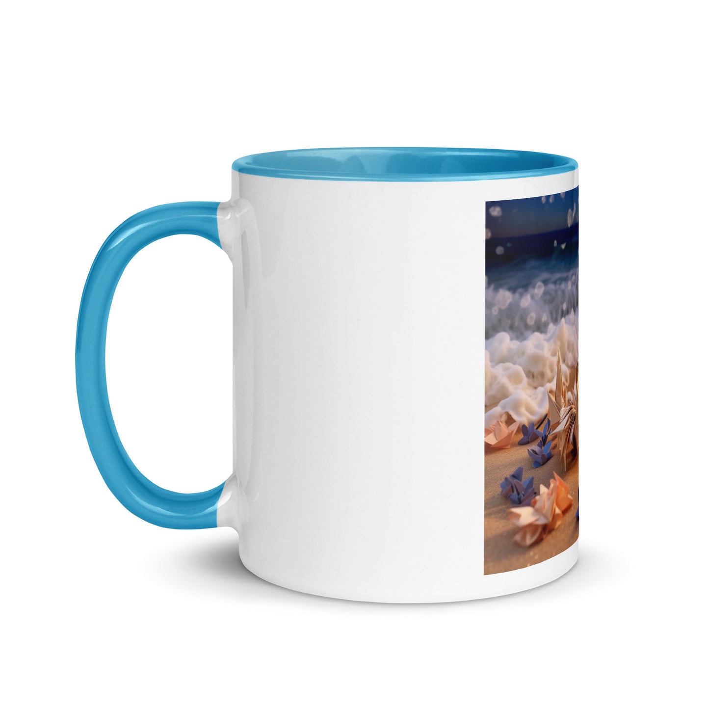 By The Seaside Series Print #10 - Mug with Color Inside