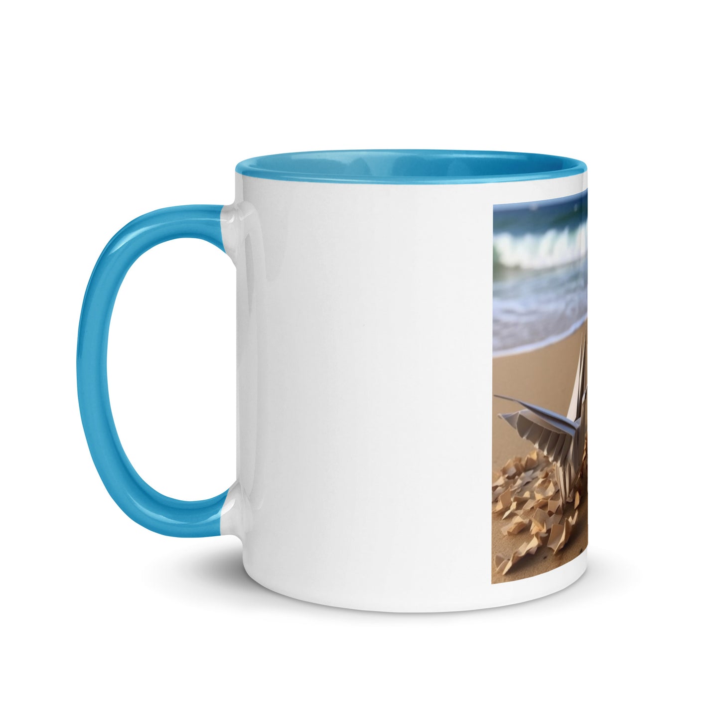 By The Seaside Series Print #1 - Mug with Color Inside