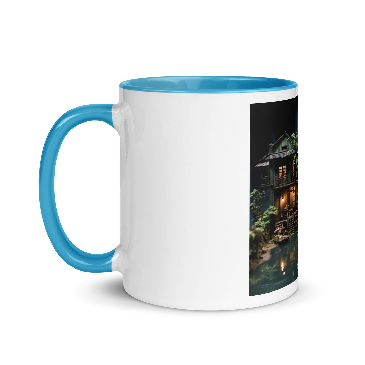 Born On A Bayou Series Print #3 - Mug with Color Inside