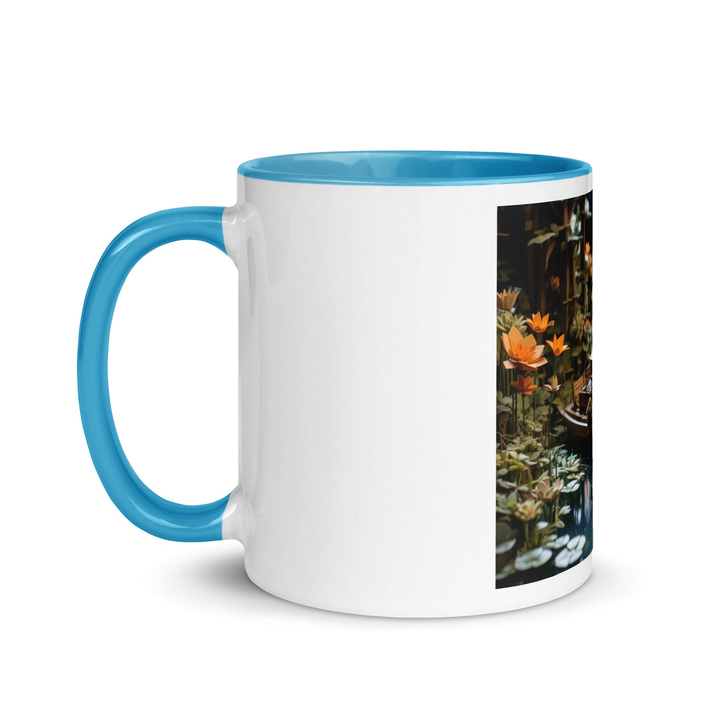 Born On A Bayou Series Print #4 - Mug with Color Inside