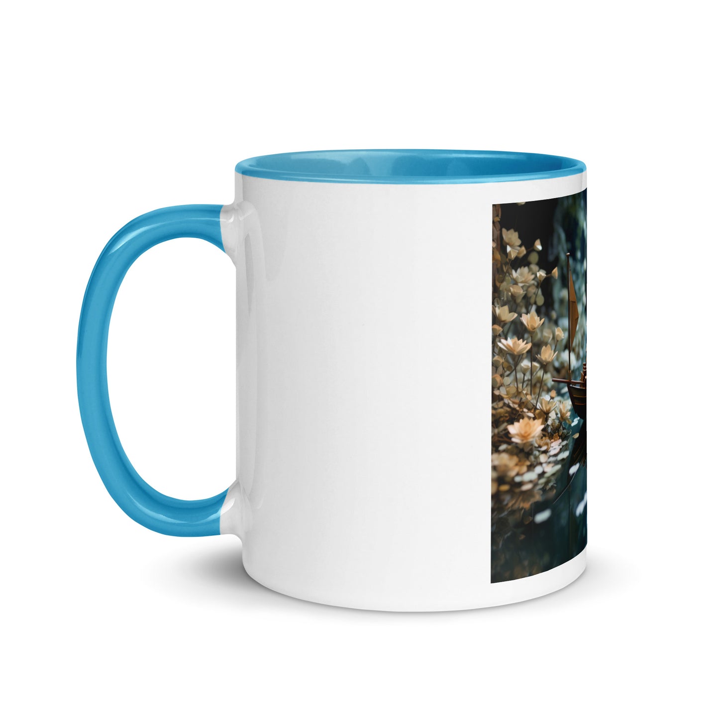 Born On A Bayou Series Print #10 - Mug with Color Inside