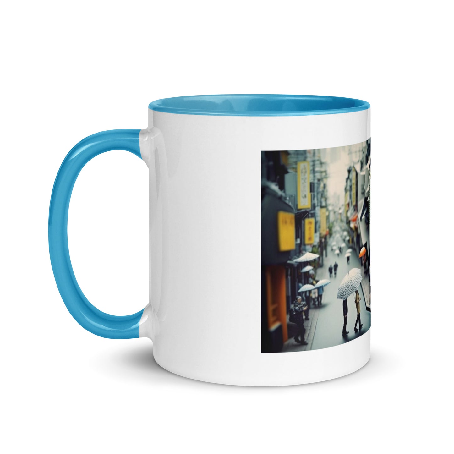 Rainy Days And Mondays Series Print #3 - Mug with Color Inside