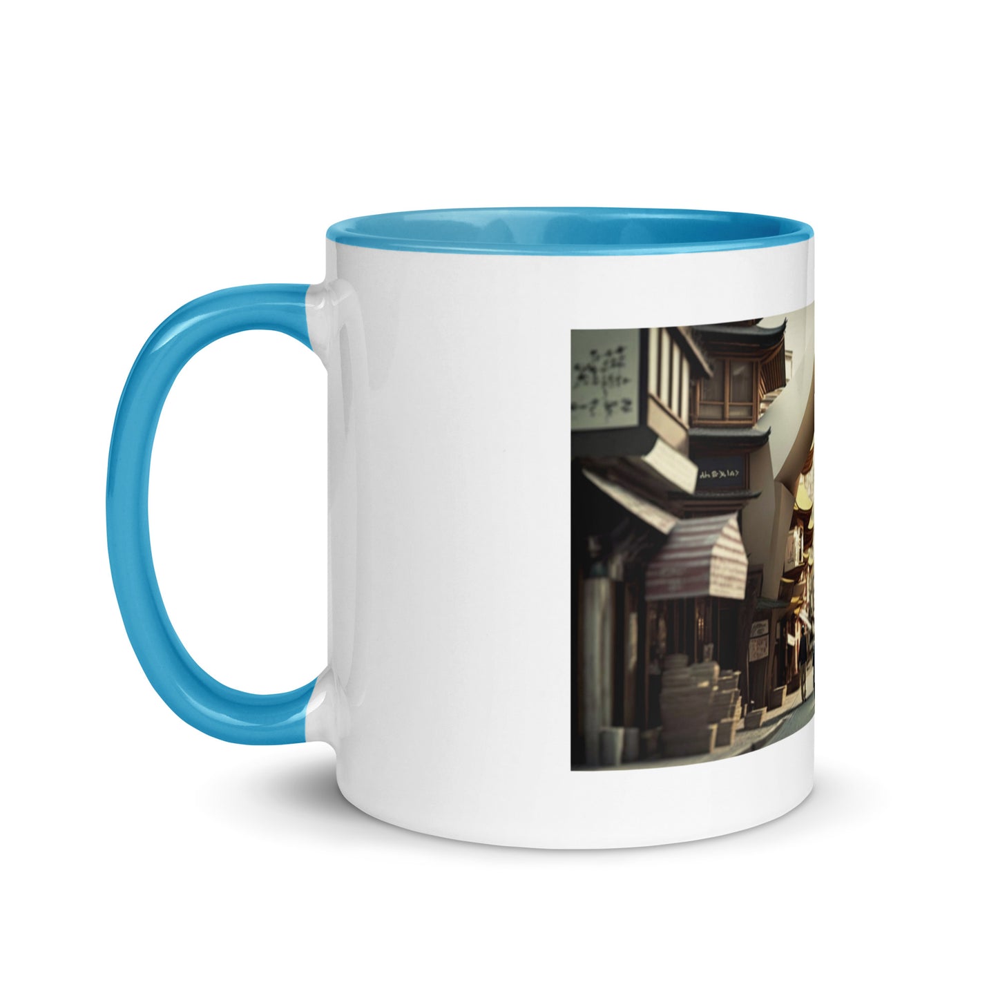 Via The Metropolis Series Print #8 - Mug with Color Inside