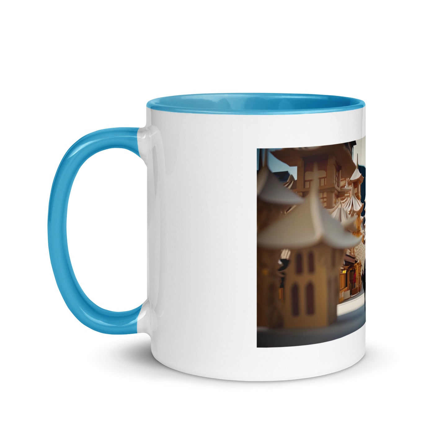 Via The Metropolis Series Print #5 - Mug with Color Inside