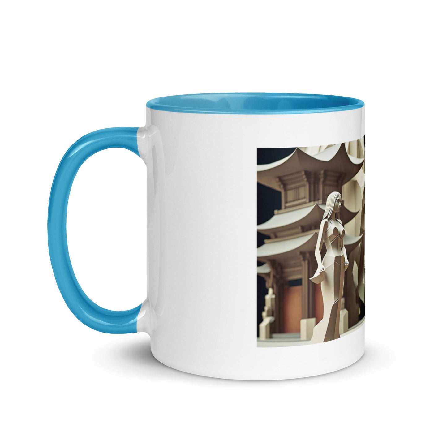 Via The Metropolis Series Print #2 - Mug with Color Inside