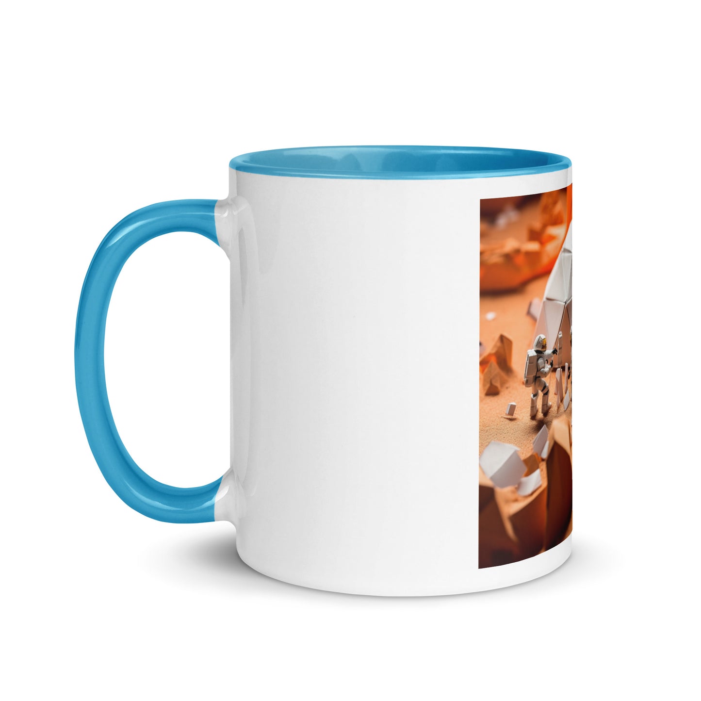 Elons' Dream Series Print #8 - Mug with Color Inside