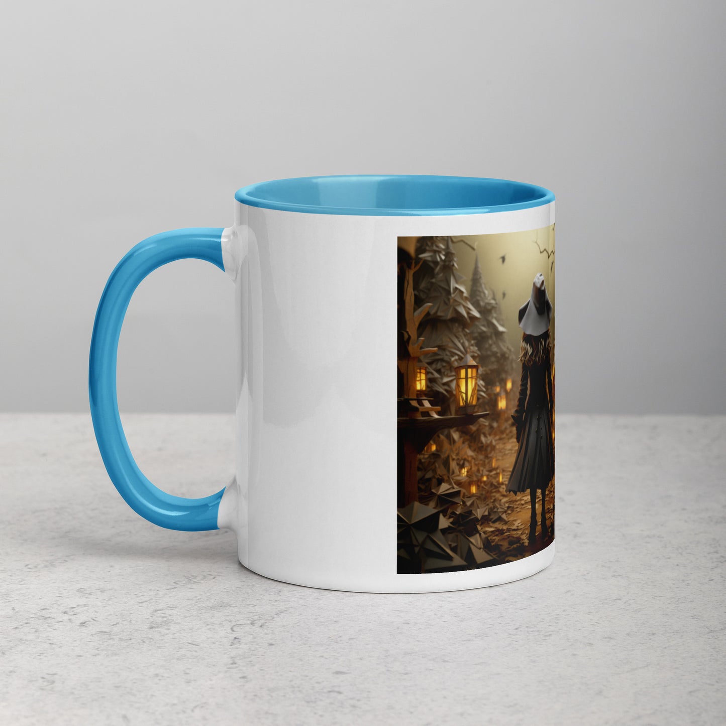 Halloween 2024 Series Print #3 - Mug with Color Inside