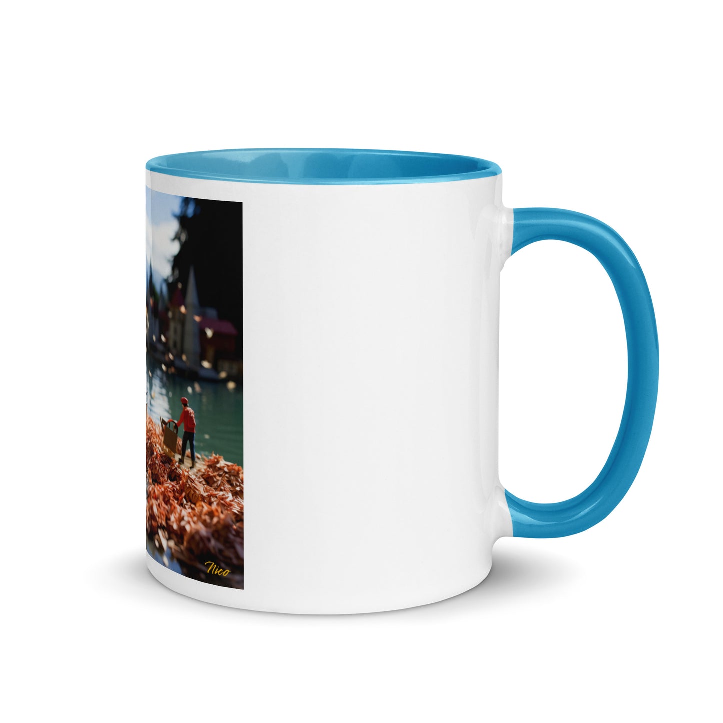 On The Docks By The Bay Series Print #5 - Mug with Color Inside