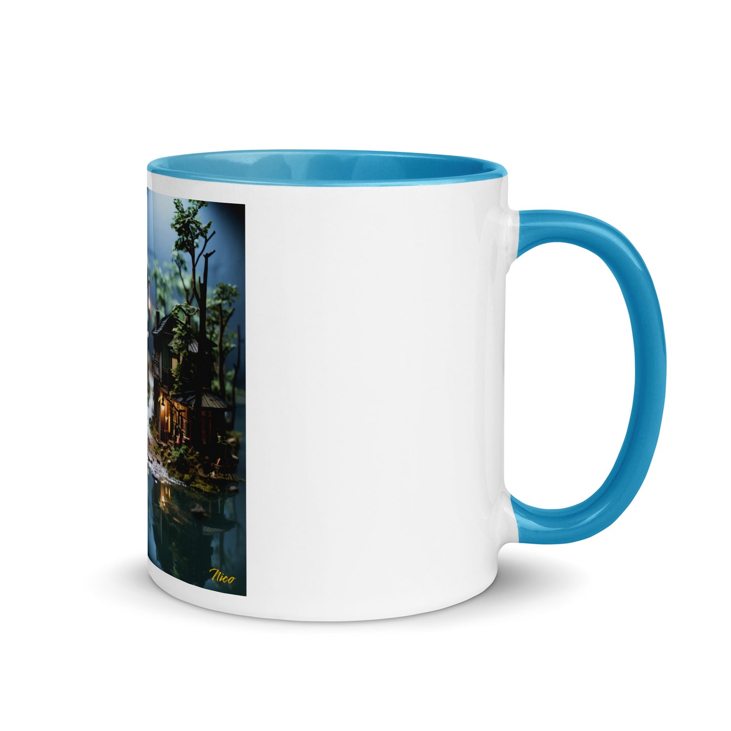 Born On A Bayou Series Print #3 - Mug with Color Inside