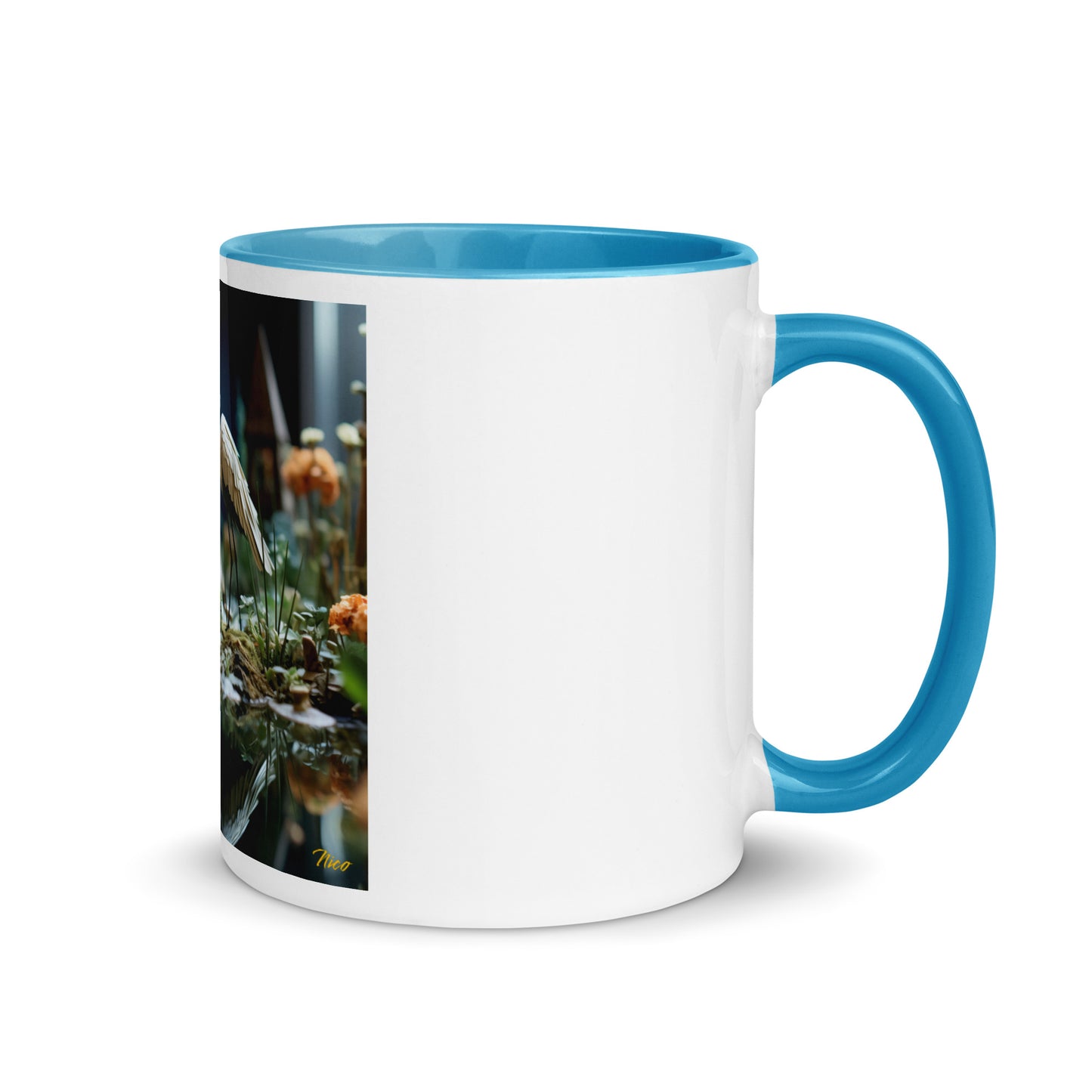 Born On A Bayou Series Print #1 - Mug with Color Inside