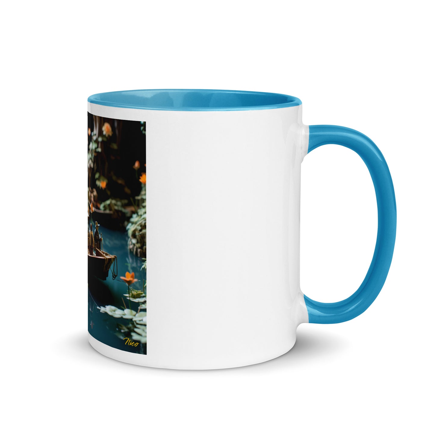 Born On A Bayou Series Print #4 - Mug with Color Inside