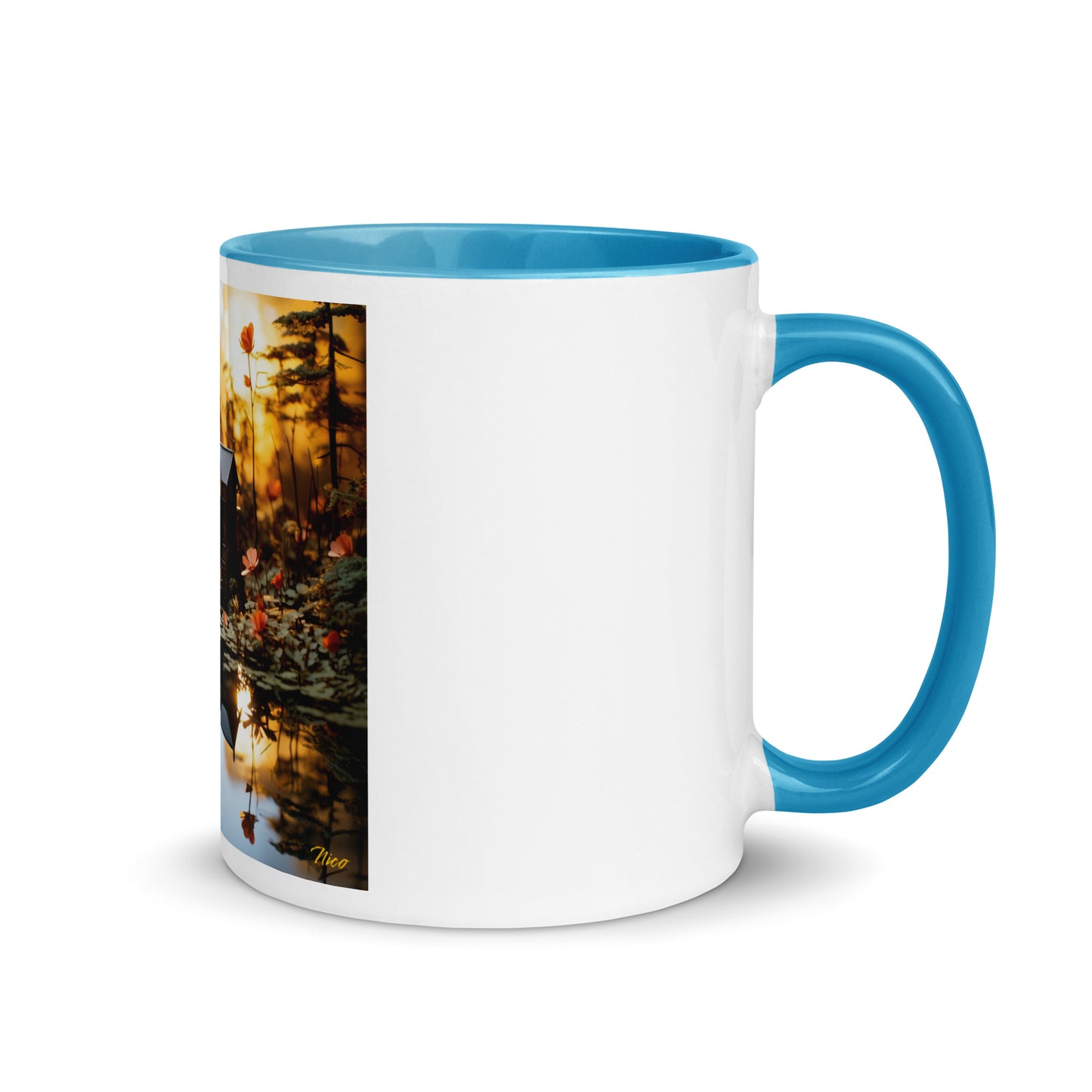 Born On A Bayou Series Print #7 - Mug with Color Inside