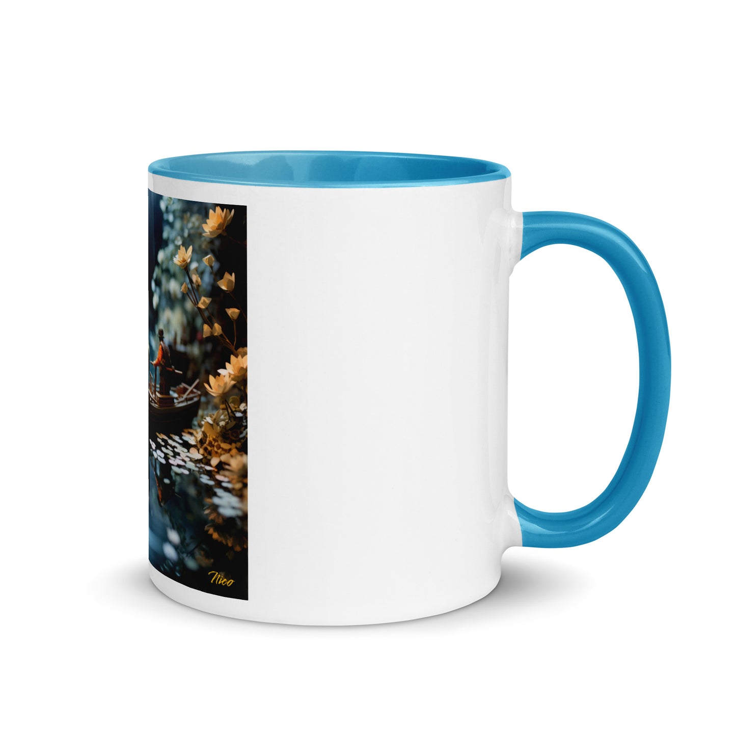 Born On A Bayou Series Print #10 - Mug with Color Inside