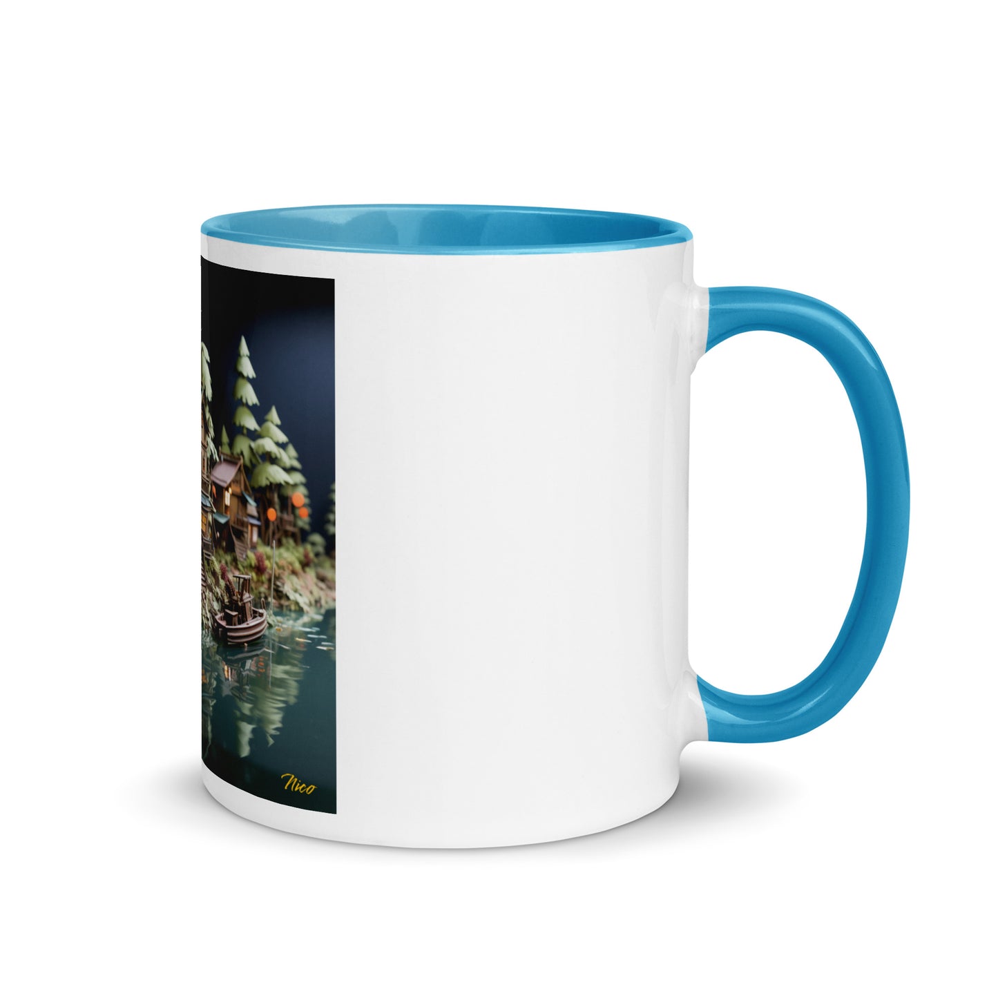 Born On A Bayou Series Print #8 - Mug with Color Inside