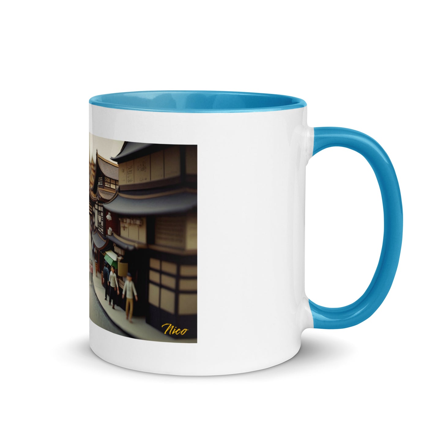 Via The Metropolis Series Print #9 - Mug with Color Inside